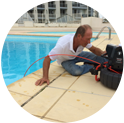Photo d'un Technicien de l'équipe Sudeo Piscine